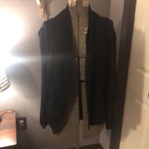 Black cardigan